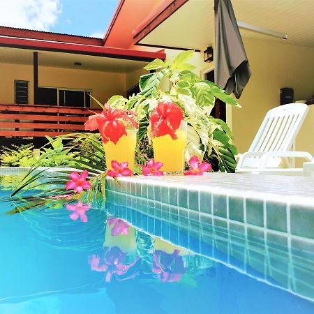 MOOREA - Villa Maoe Pool Afareaitu Esterno foto
