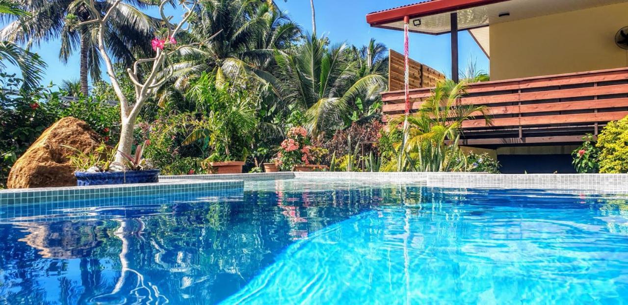 MOOREA - Villa Maoe Pool Afareaitu Esterno foto