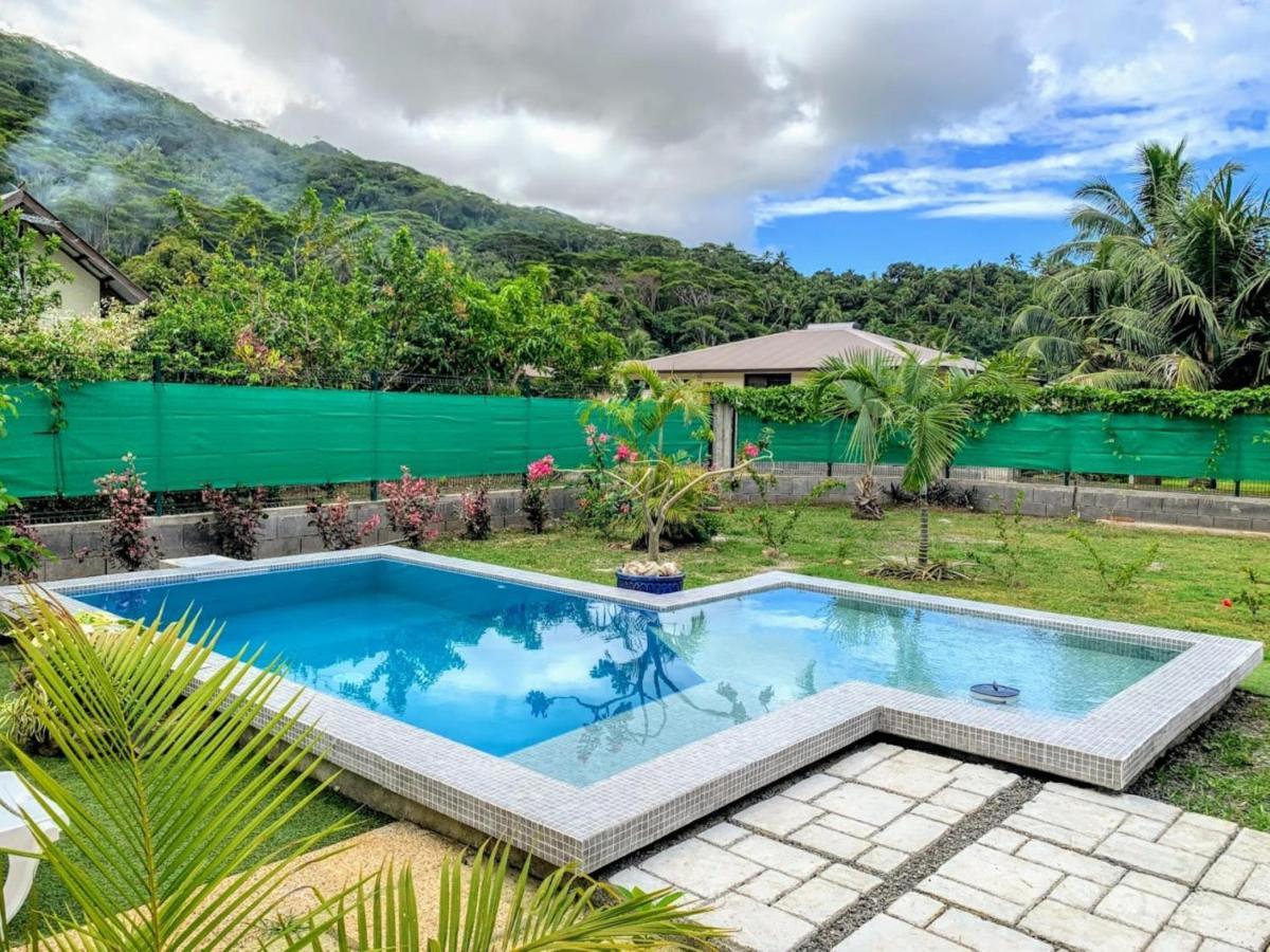 MOOREA - Villa Maoe Pool Afareaitu Esterno foto